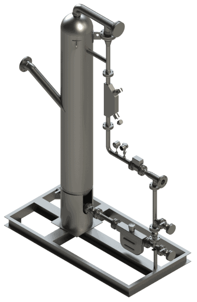 2-phase JR multiphase test separator