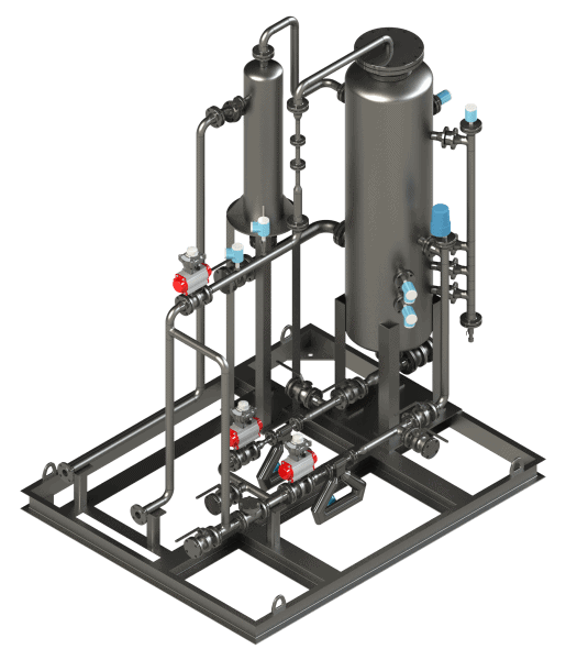 3-phase JR multiphase test separator