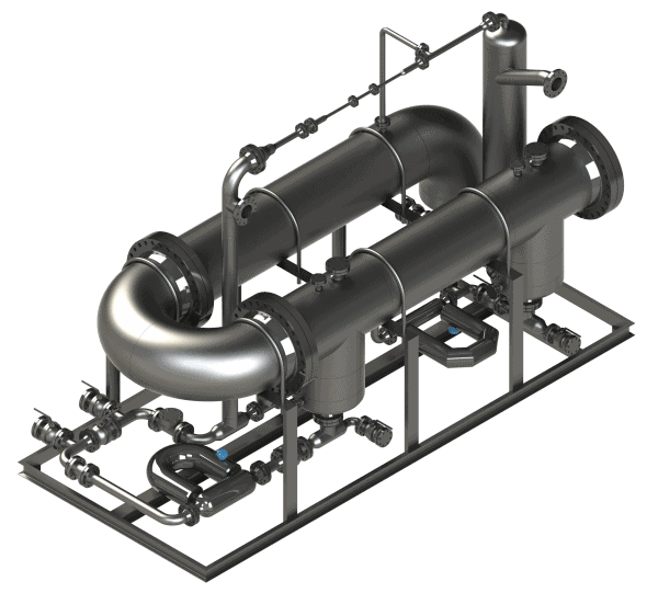 Séparateur d'essai triphasé SR multiphase 3-phase SR multiphase test separator